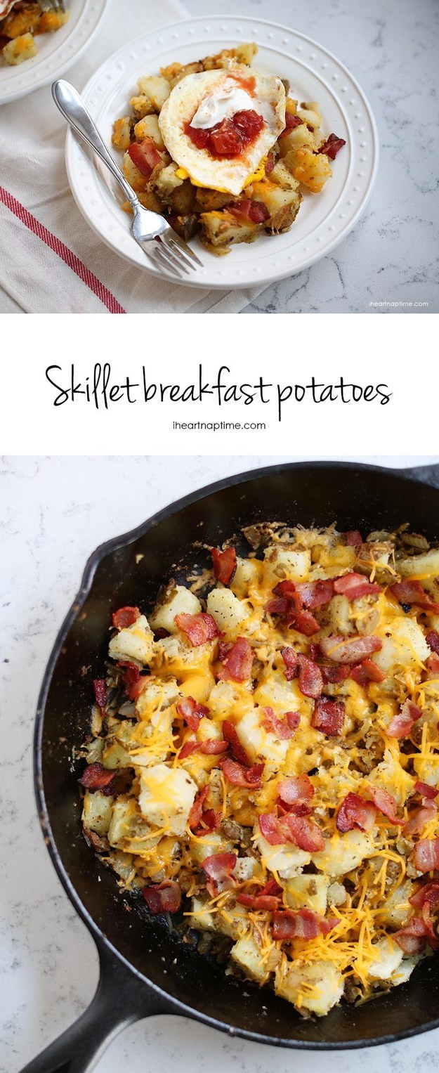 Breakfast Skillet Potatoes
 easy breakfast skillet recipes