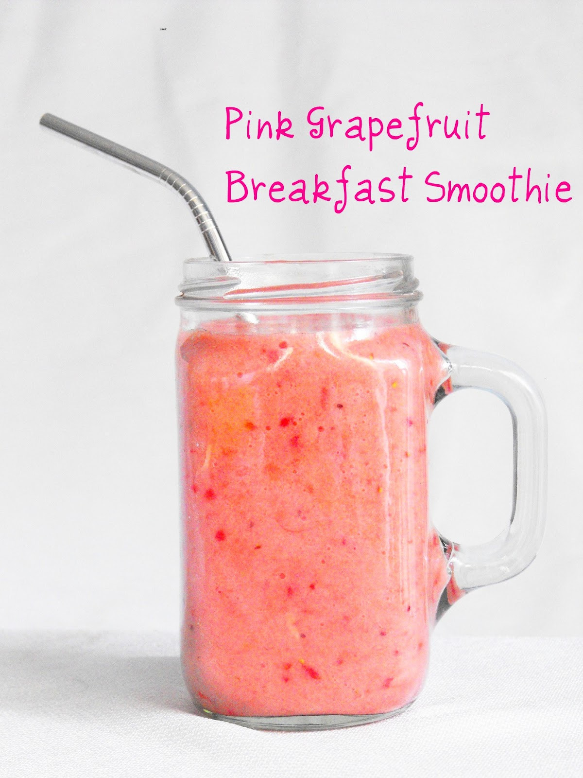 Breakfast Smoothie Recipes
 Pink Grapefruit Smoothie Sweet and Tart Breakfast Smoothie