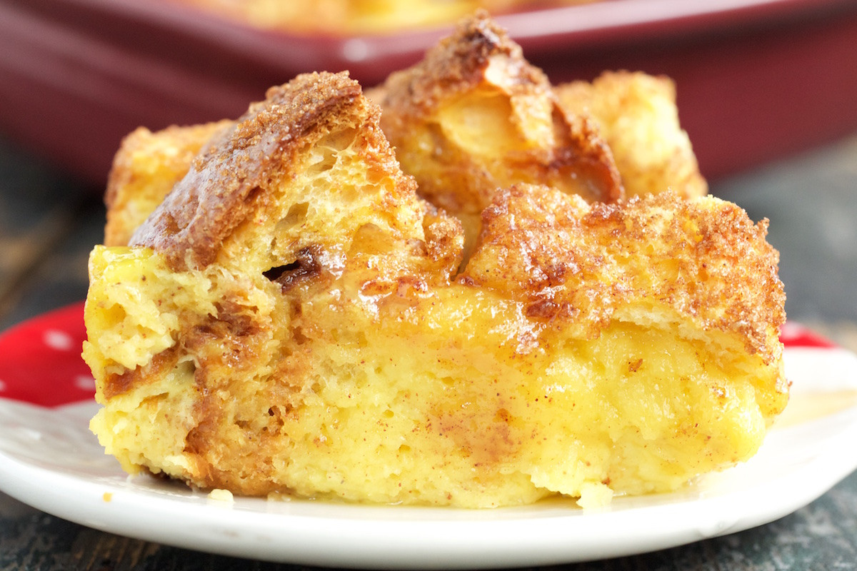 Brioche French Toast Casserole
 Panettone Eggnog French Toast Bake Recipe