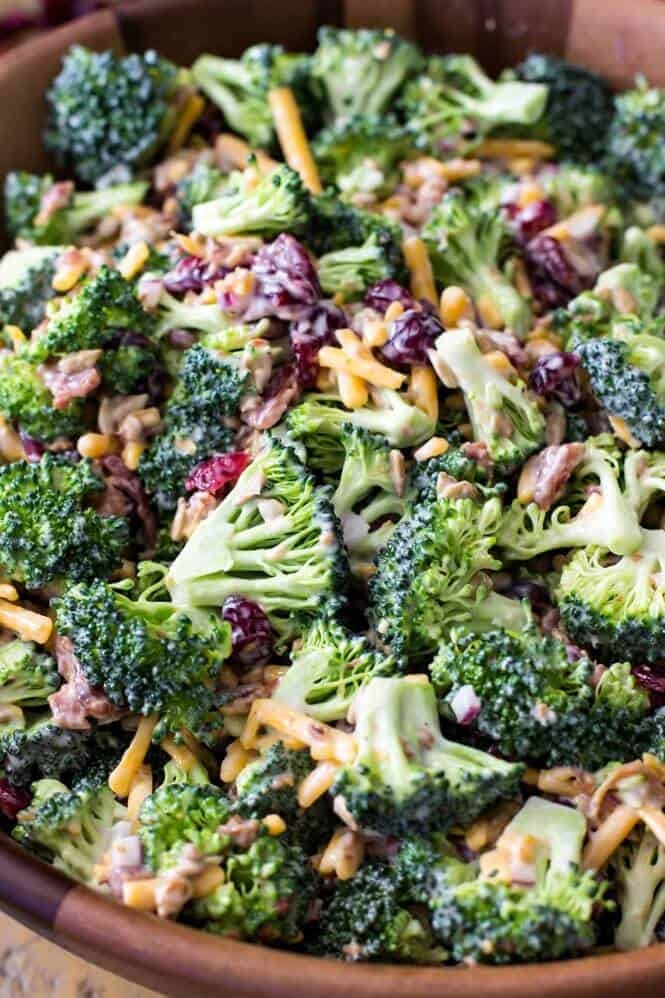 Broccoli And Bacon Salad
 Broccoli Salad Sugar Spun Run