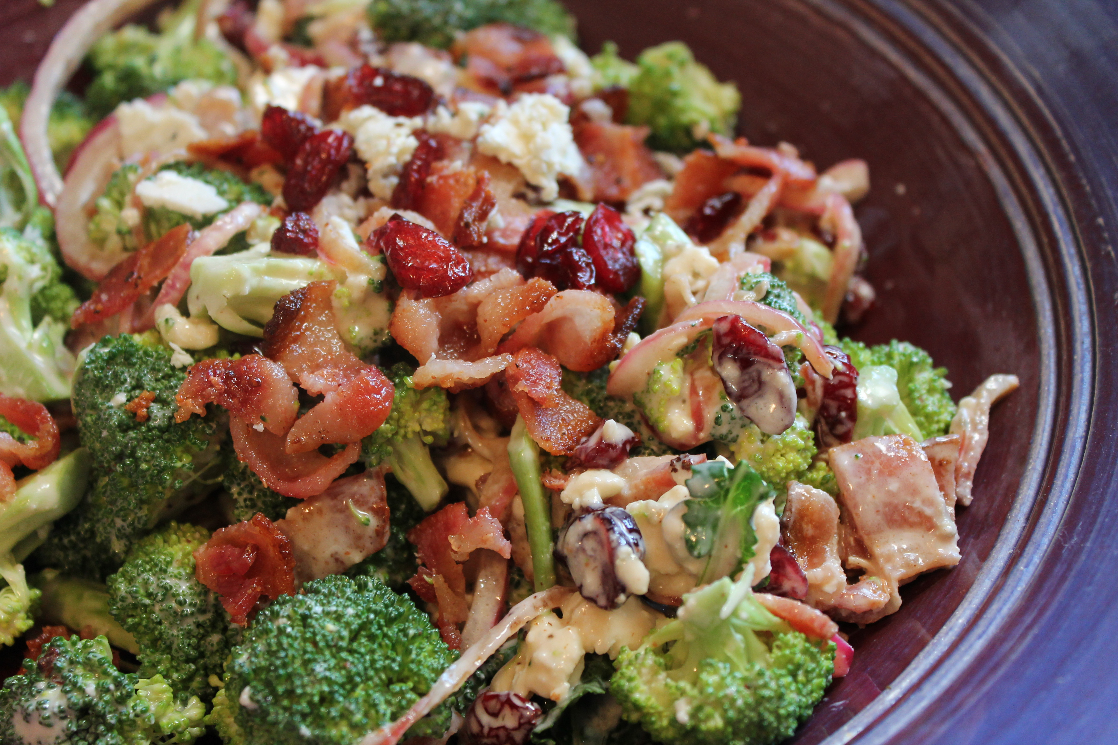 Broccoli And Bacon Salad
 Weekday Chef Broccoli & Bacon Salad