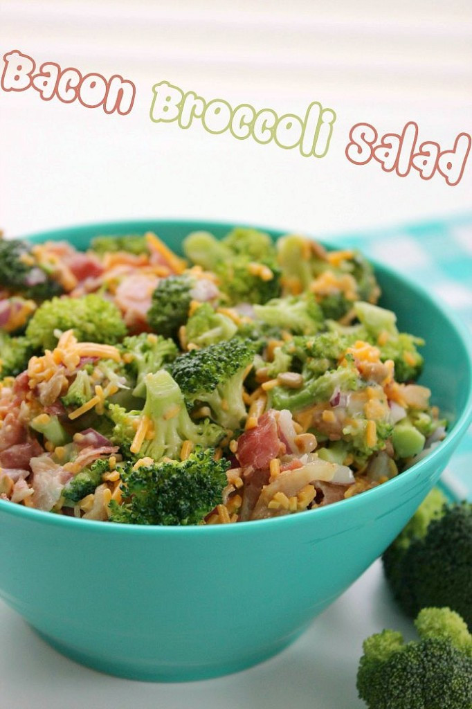 Broccoli And Bacon Salad
 Bacon Broccoli Salad Baking Beauty