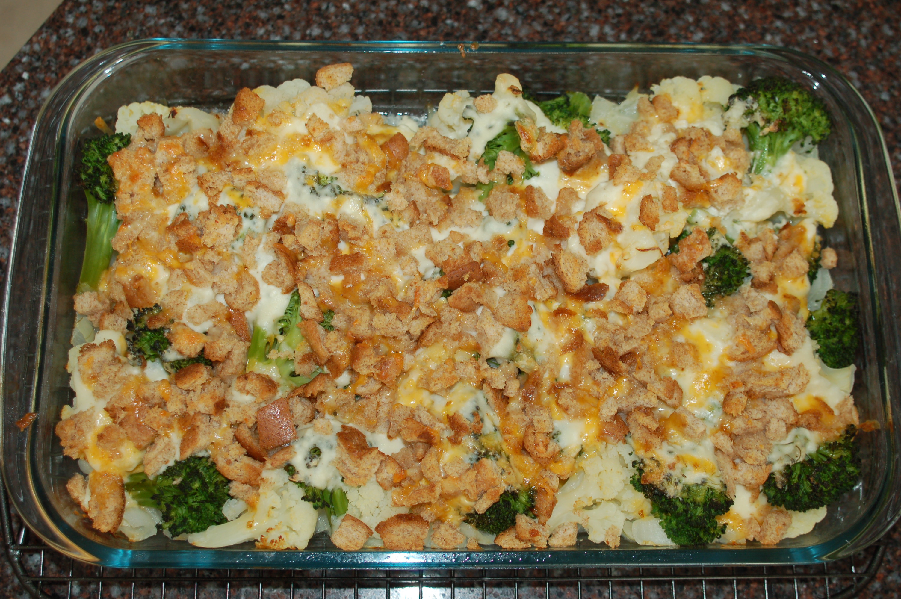 Broccoli And Cauliflower Casserole
 Broccoli Cauliflower Casserole