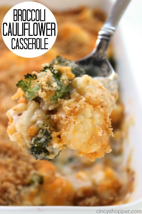 Broccoli And Cauliflower Casserole
 Broccoli Cauliflower Casserole CincyShopper