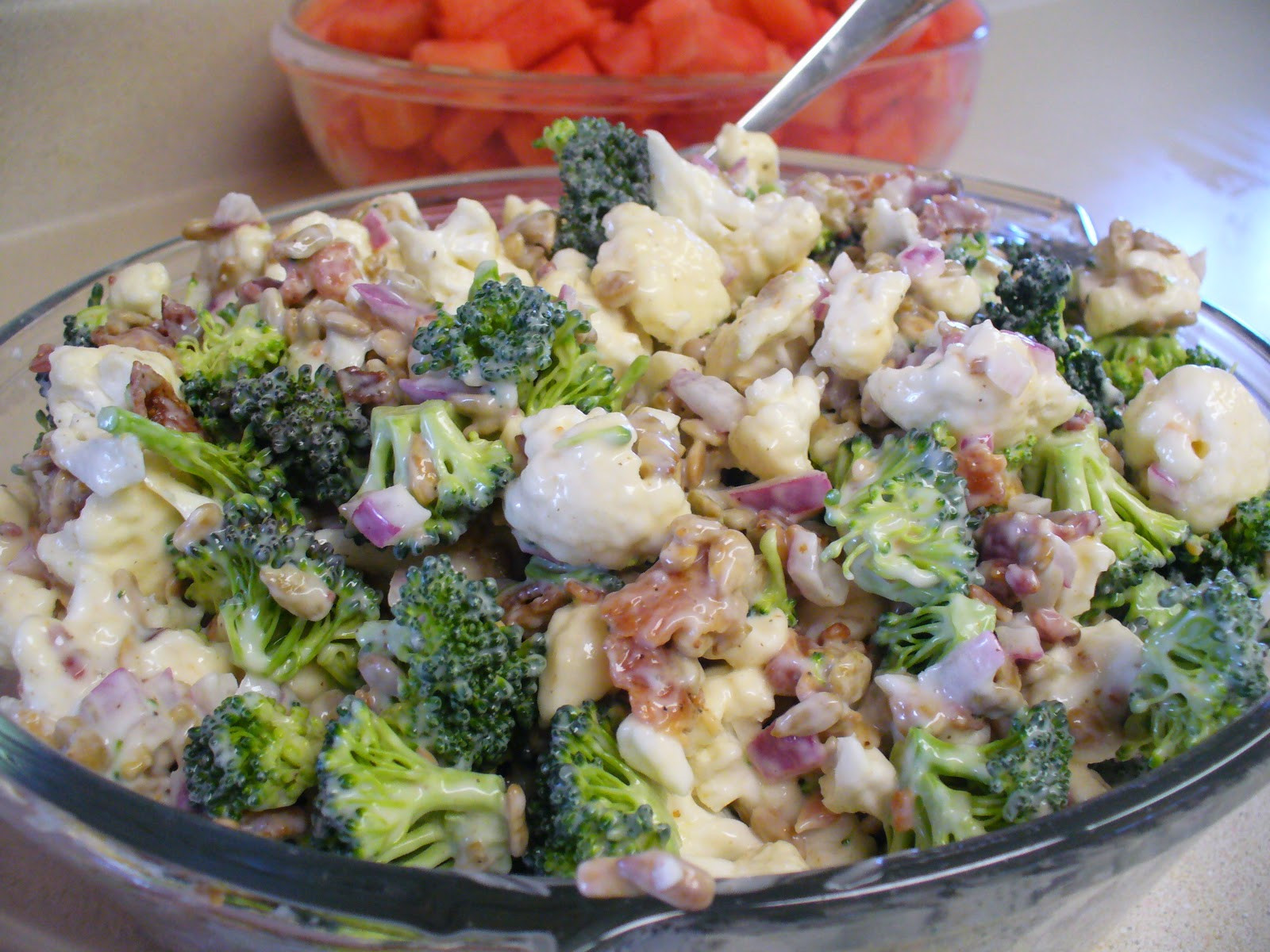 Broccoli And Cauliflower Salad
 Out of My Sister s Kitchen Broccoli and Cauliflower Salad