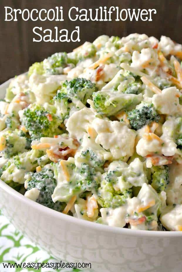 Broccoli And Cauliflower Salad
 Deliciously Sweet Broccoli Cauliflower Salad The Best