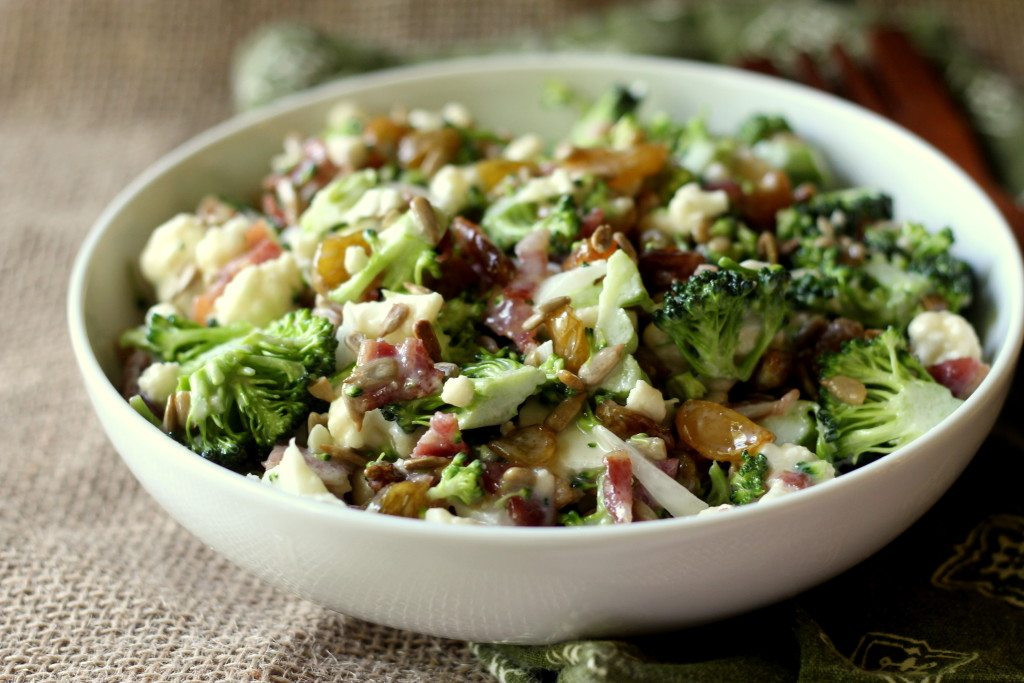 Broccoli And Cauliflower Salad
 Cauliflower Broccoli Salad Blackberry Babe