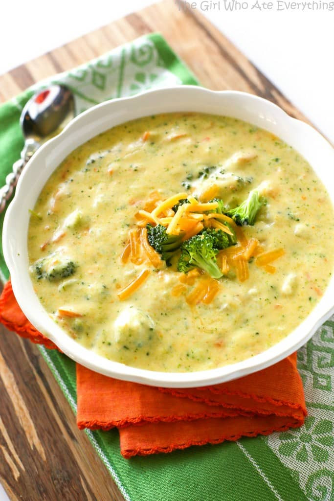 Broccoli And Cheese Soup Recipe
 Panera s Broccoli Cheese Soup The Girl Who Ate Everything