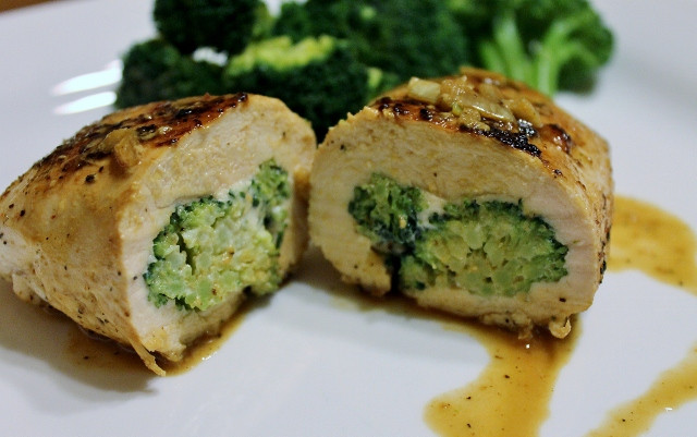 Broccoli And Cheese Stuffed Chicken
 Broccoli Cheese Stuffed Chicken Light Easy Recipe