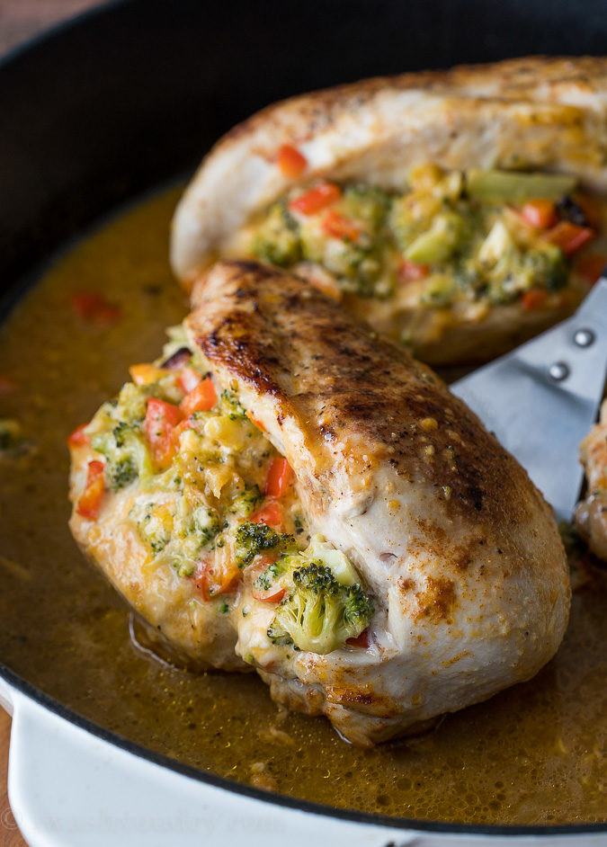 Broccoli And Cheese Stuffed Chicken
 Broccoli Cheese Stuffed Chicken Breast