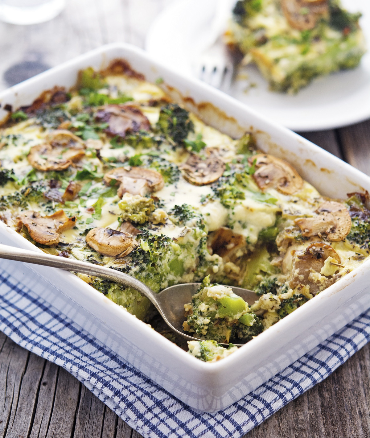 Broccoli Casserole Recipe
 The Iron You Creamy Broccoli and Mushroom Casserole