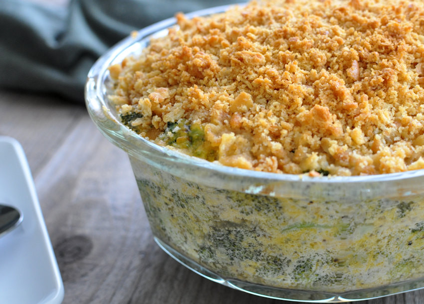 Broccoli Casserole With Ritz Crackers
 Simple Broccoli Casserole