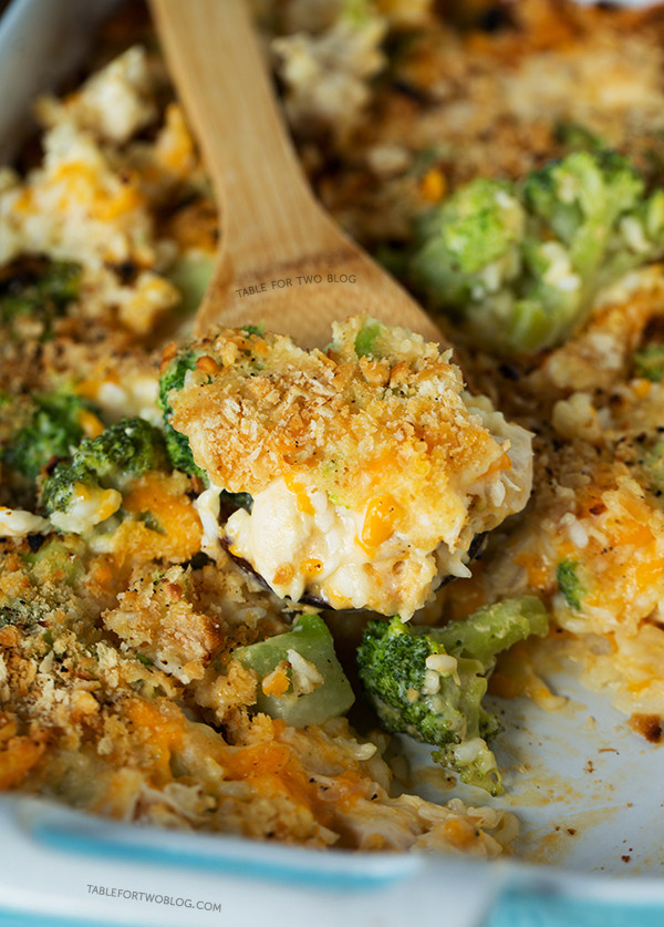 Broccoli Casserole With Ritz Crackers
 Broccoli Rice and Chicken Casserole Make Ahead Baked