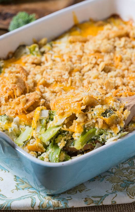 Broccoli Casserole With Ritz Crackers
 Southern Broccoli Casserole Spicy Southern Kitchen