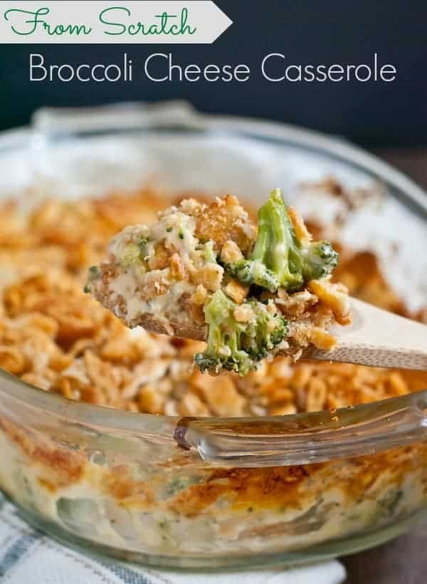 Broccoli Casserole With Ritz Crackers
 From Scratch Broccoli Cheese Casserole with Ritz Crackers