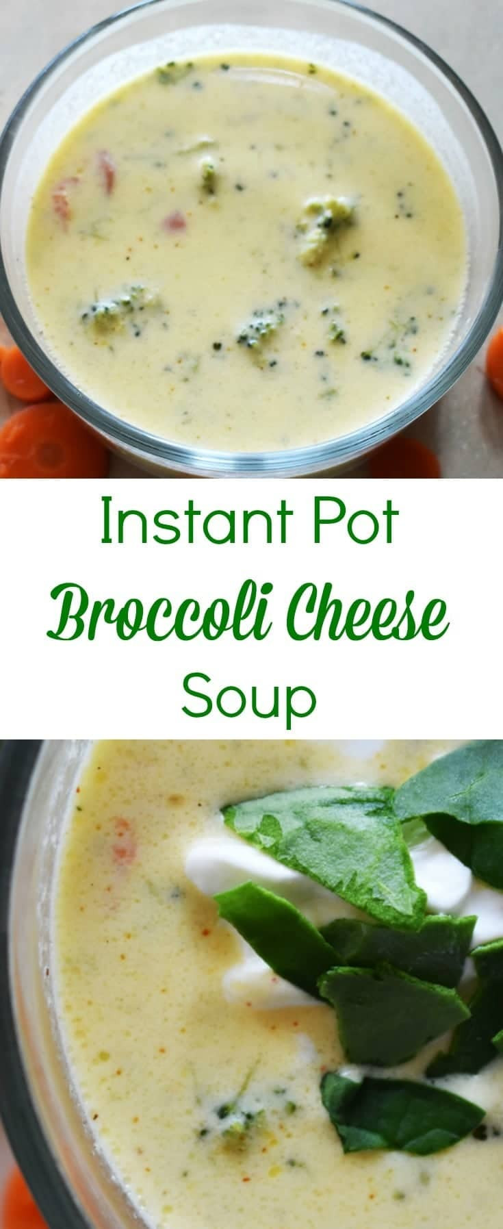 Broccoli Cheddar Soup Instant Pot
 Instant Pot Broccoli Cheese Soup