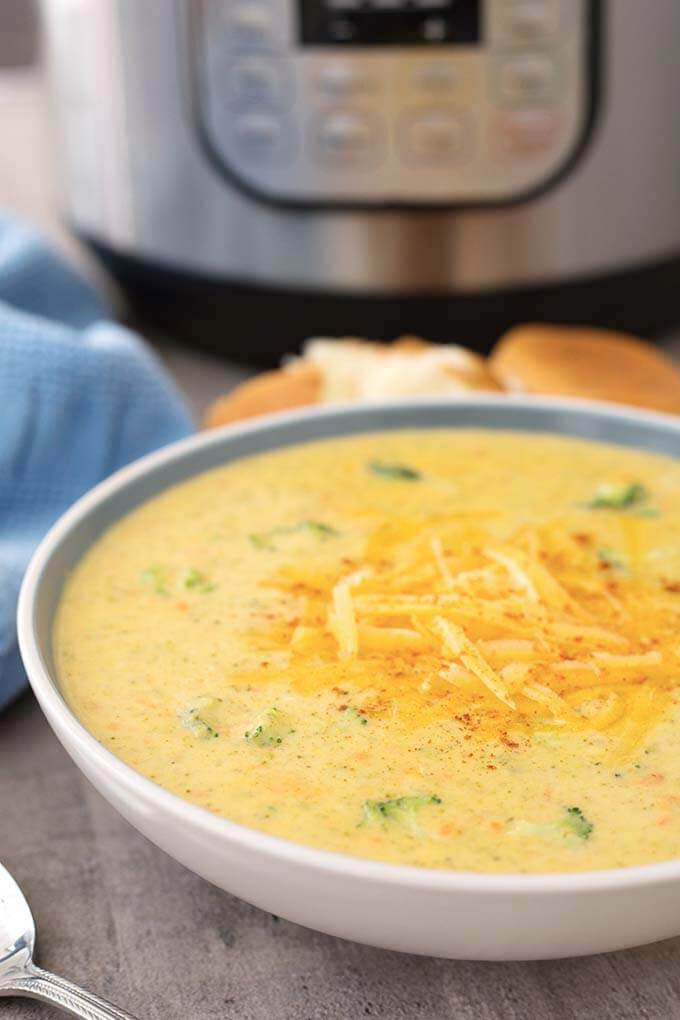 Broccoli Cheddar Soup Instant Pot
 Instant Pot Broccoli Cheddar Soup