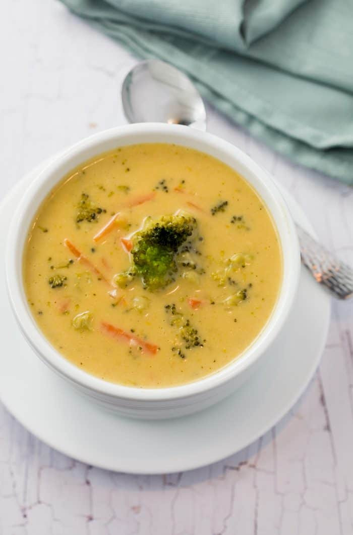 Broccoli Cheddar Soup Instant Pot
 Instant Pot Broccoli Cheddar Soup The Cozy Cook