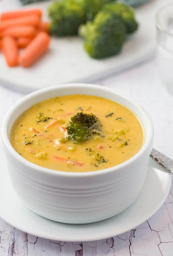 Broccoli Cheddar Soup Instant Pot
 Instant Pot Broccoli Cheddar Soup The Cozy Cook