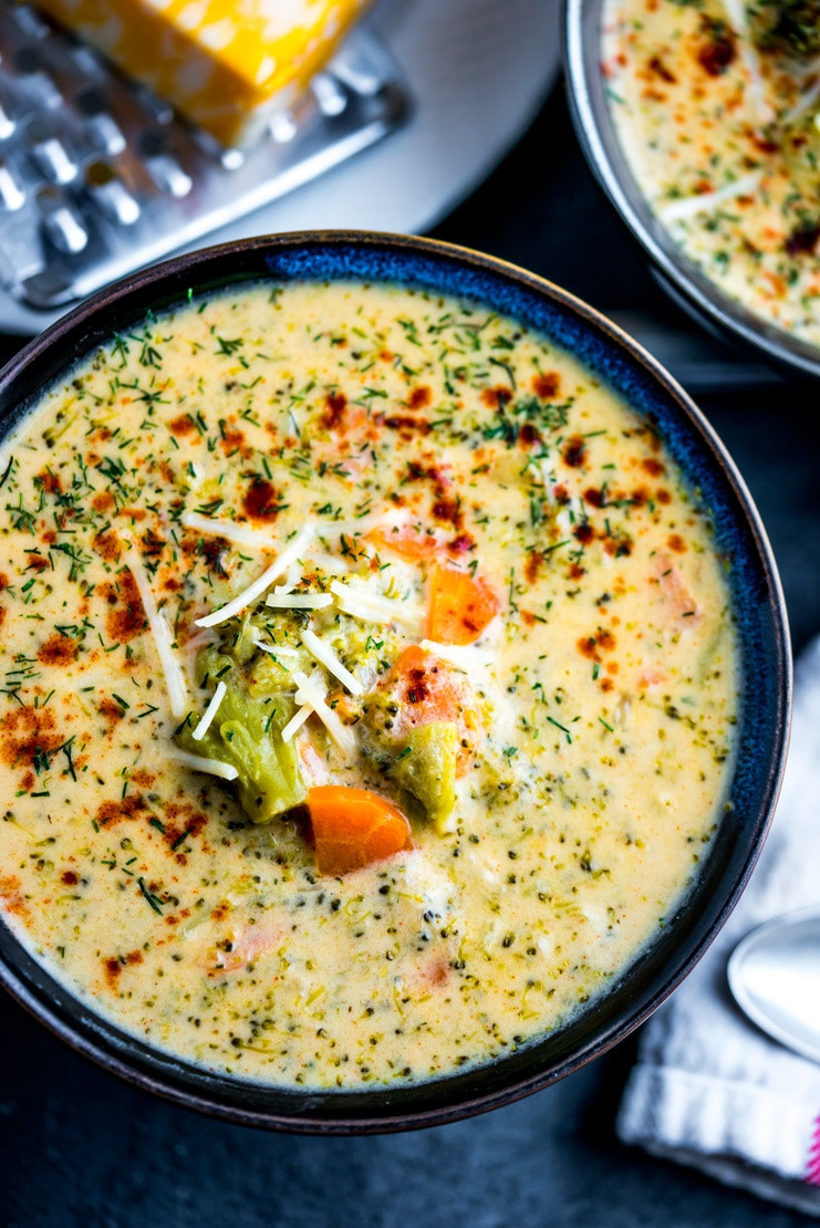 Broccoli Cheddar Soup Instant Pot
 Instant Pot Broccoli and Four Cheese Soup