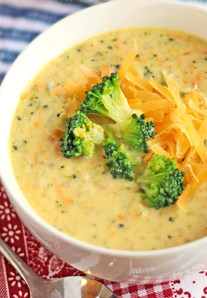 Broccoli Cheese Soup Recipe
 Broccoli Cheddar Soup Who Has the Thyme