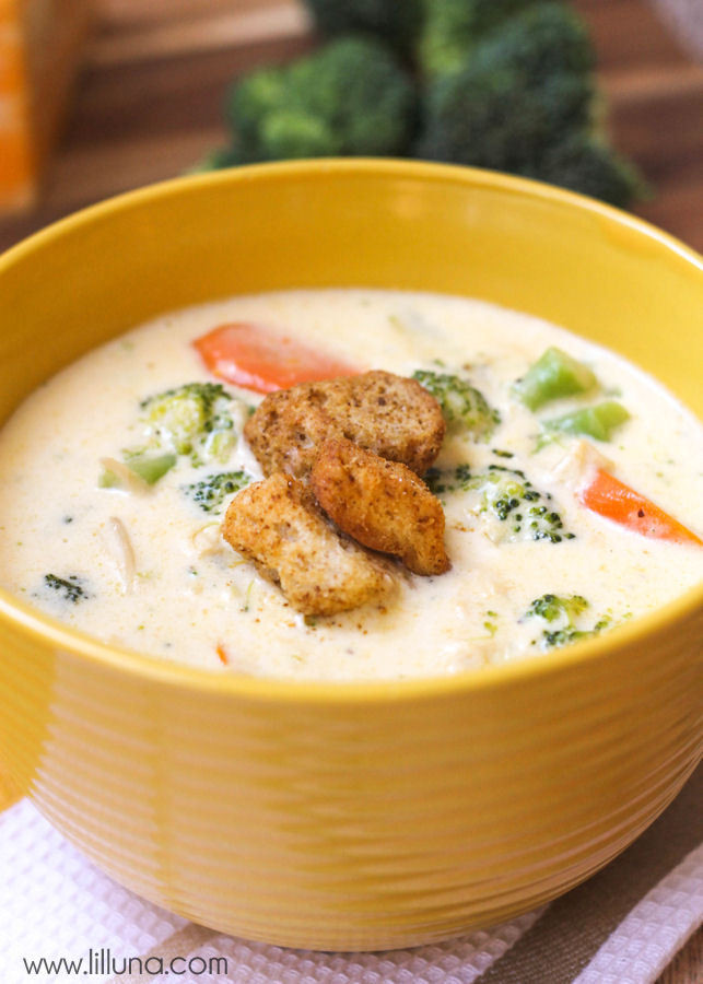 Broccoli Cheese Soup Recipe
 Panera s Broccoli and Cheese Soup