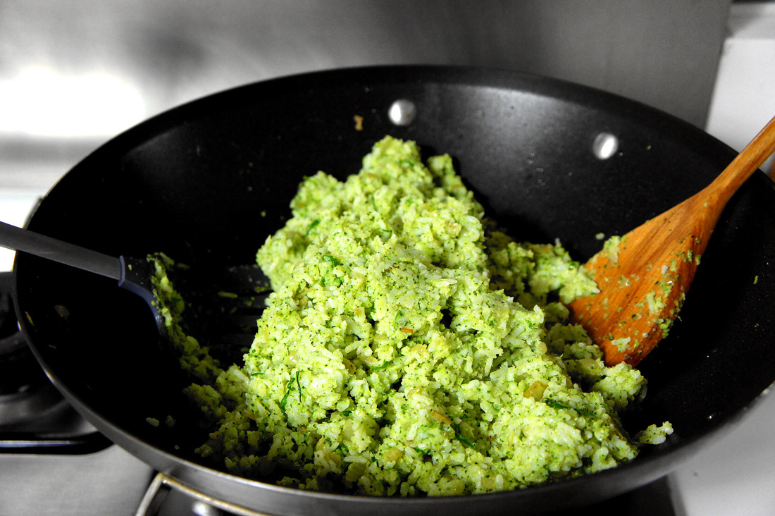 Broccoli Fried Rice
 Lady and Pups