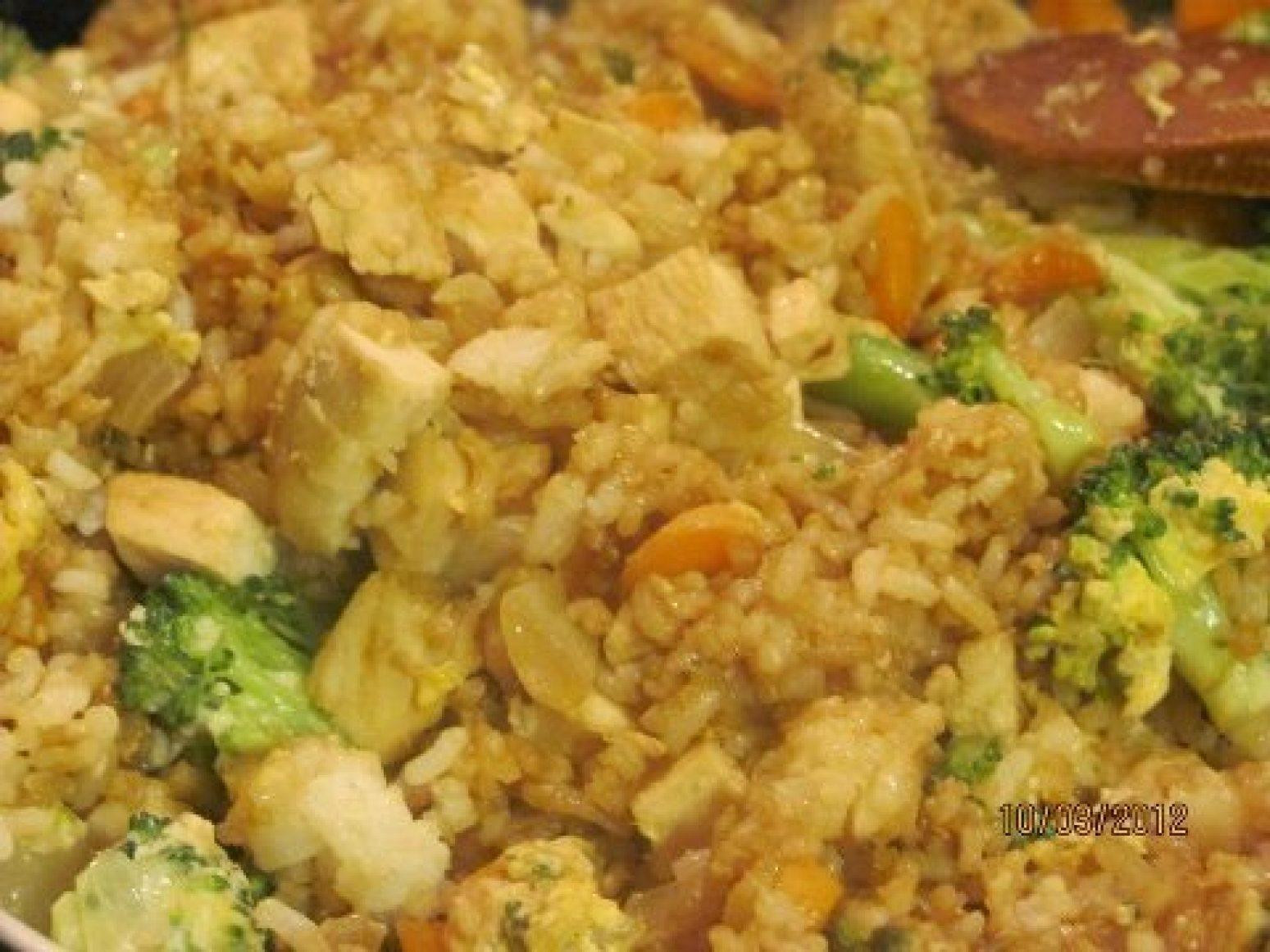Broccoli Fried Rice
 Chicken Broccoli Fried Rice Take out Recipe