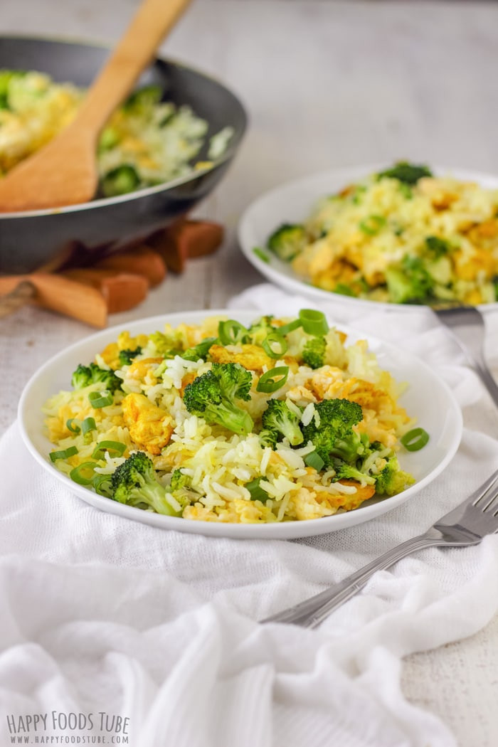 Broccoli Fried Rice
 Chicken Broccoli Fried Rice Happy Foods Tube