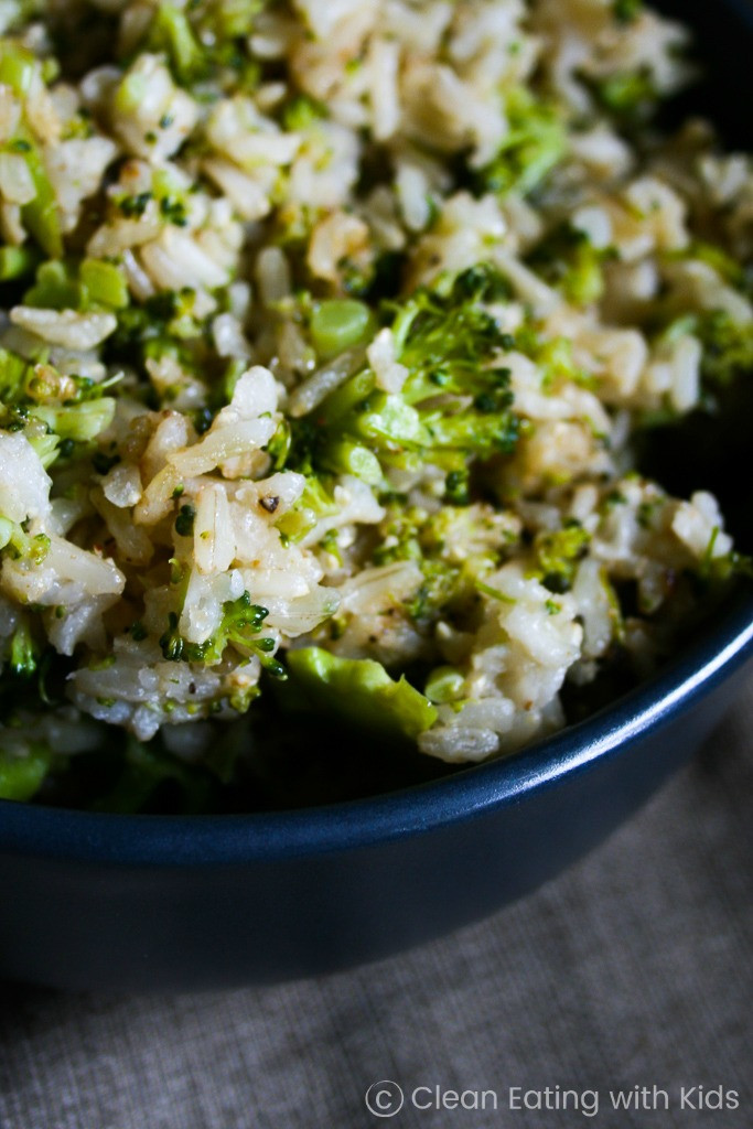 Broccoli Fried Rice
 Super Tasty Broccoli Fried Rice Clean Eating with kids