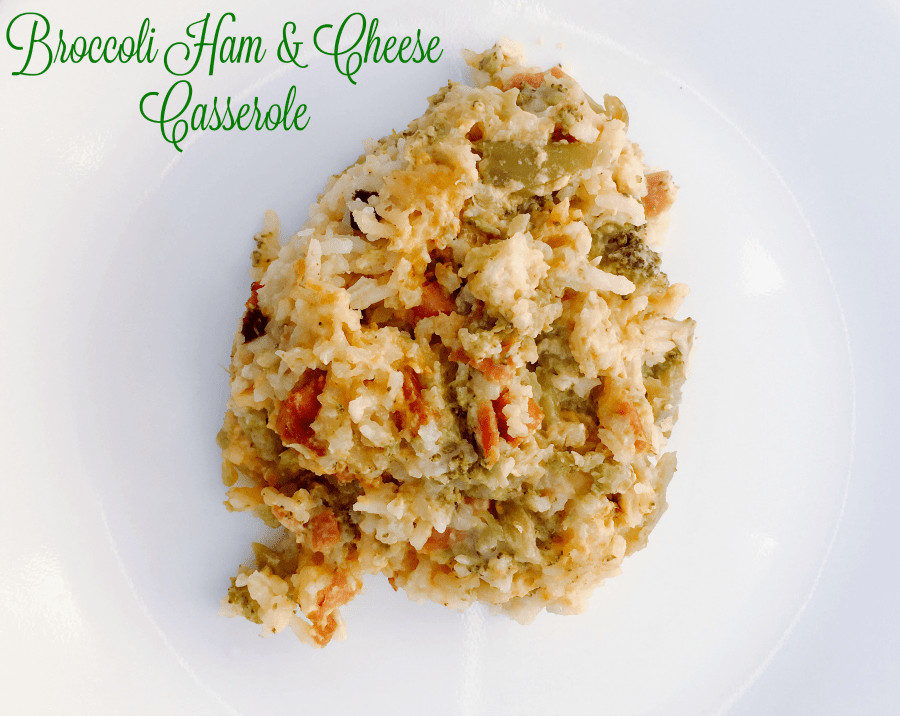 Broccoli Ham Casserole
 Broccoli Ham & Cheese Casserole Crock Pot Recipe The