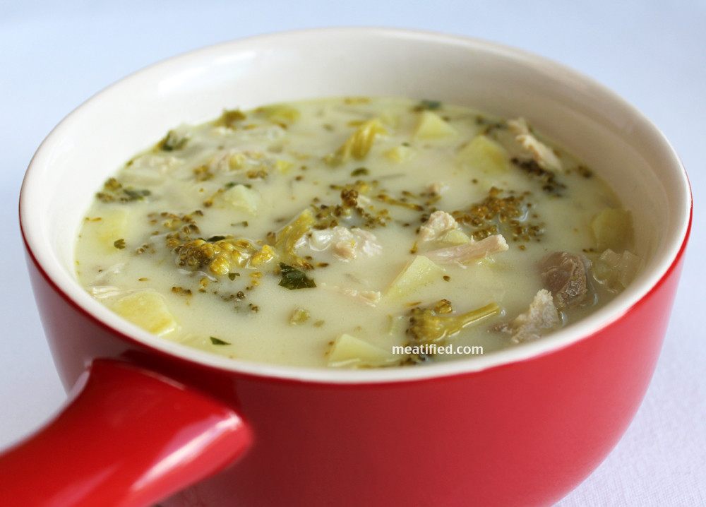 Broccoli Potato Soup
 Chicken Soup with Broccoli & Sweet Potato