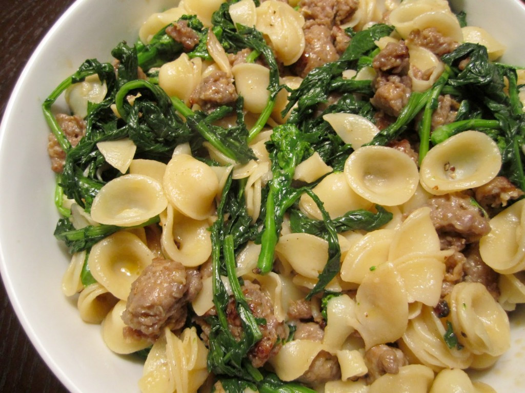 Broccoli Rabe Pasta
 Orecchiette Pasta with Broccoli Rabe & Italian Turkey