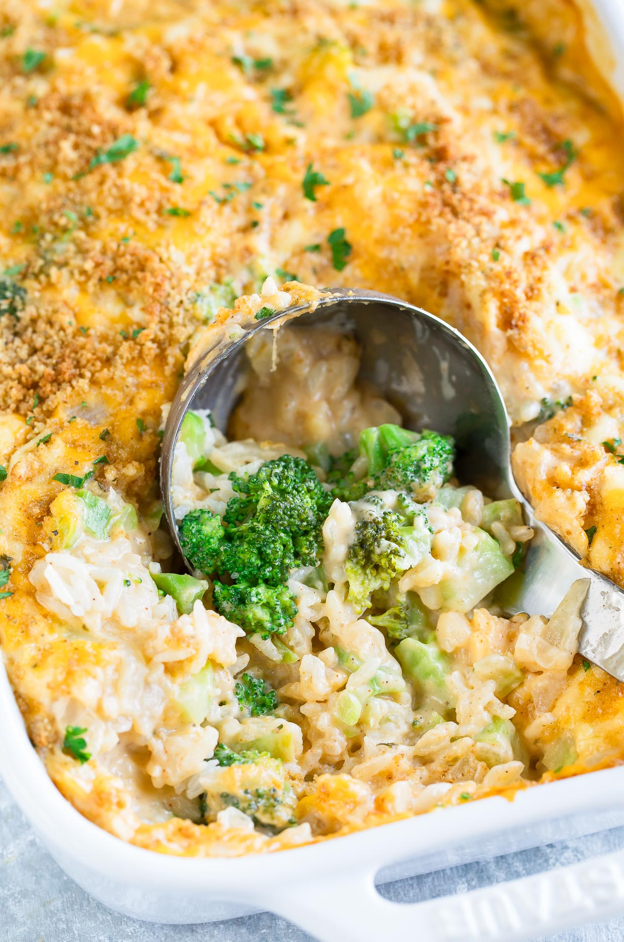 Broccoli Rice Casserole Recipe
 Cheesy Broccoli Rice Casserole We Love this Ve arian