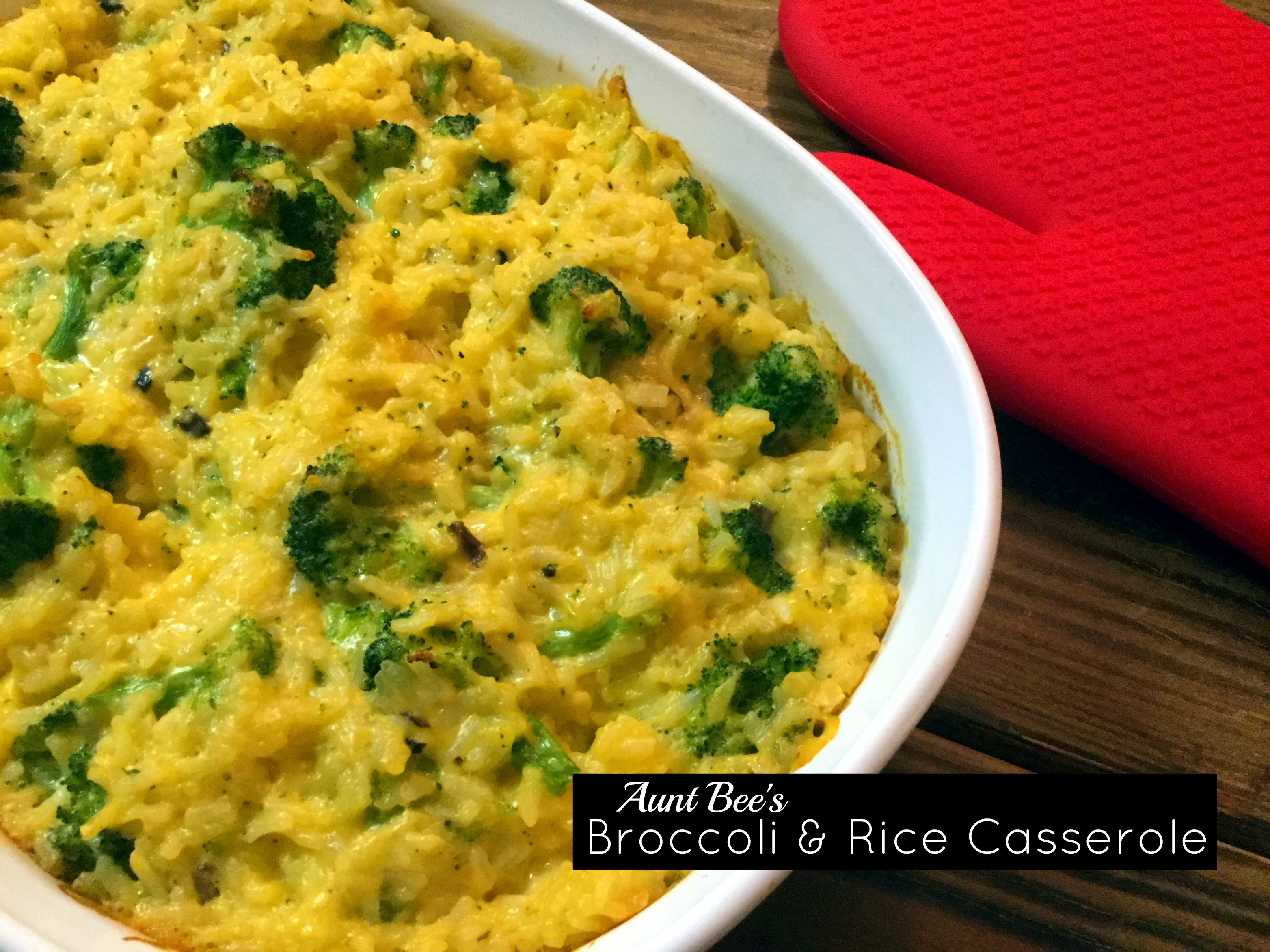 Broccoli Rice Casserole Recipe
 Broccoli & Rice Casserole Aunt Bee s Recipes