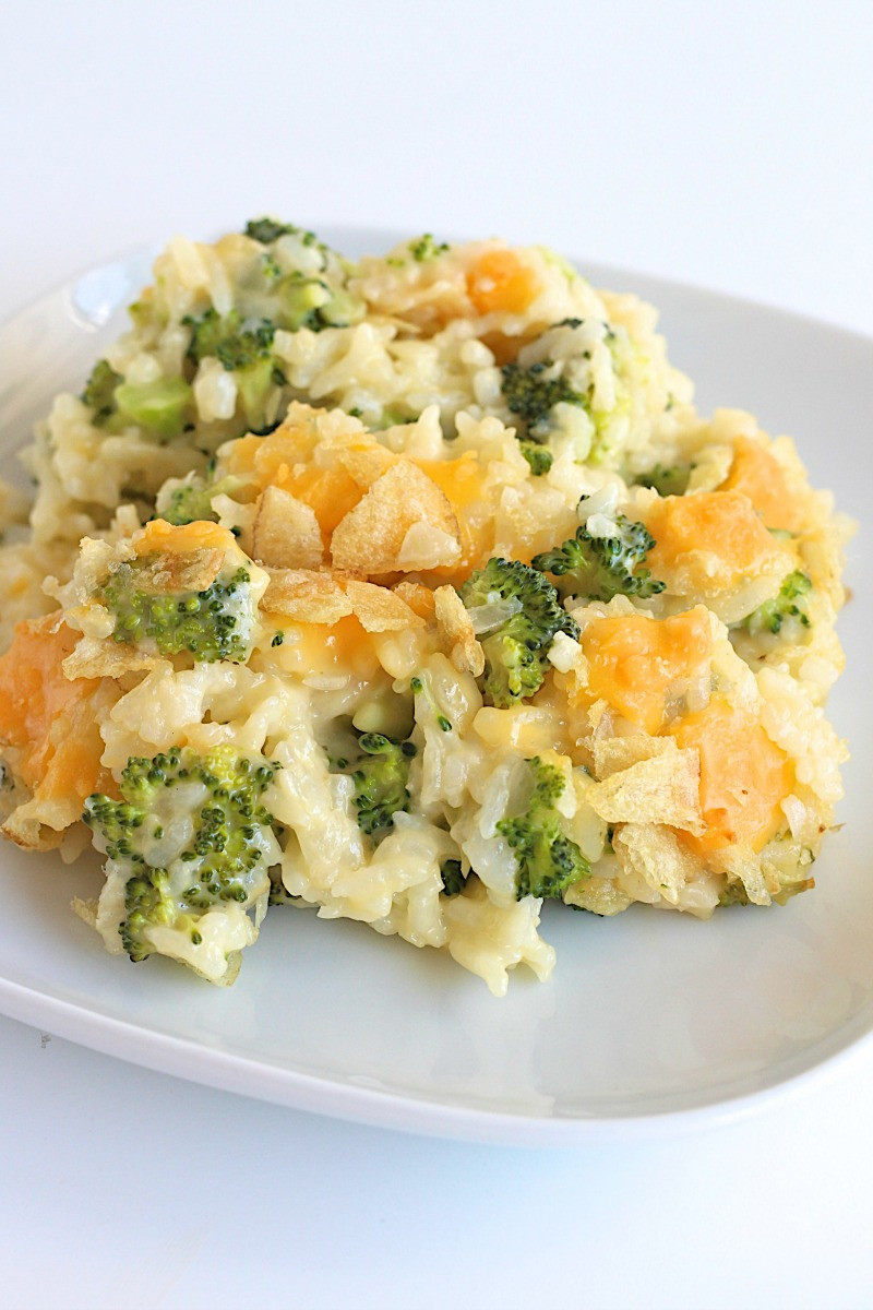 Broccoli Rice Casserole Recipe
 Cheesy Broccoli Rice Casserole