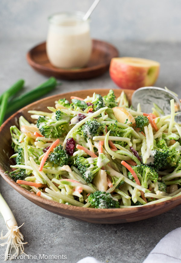 Broccoli Salad No Mayo
 Broccoli Slaw Salad with Creamy No Mayo Dressing Flavor