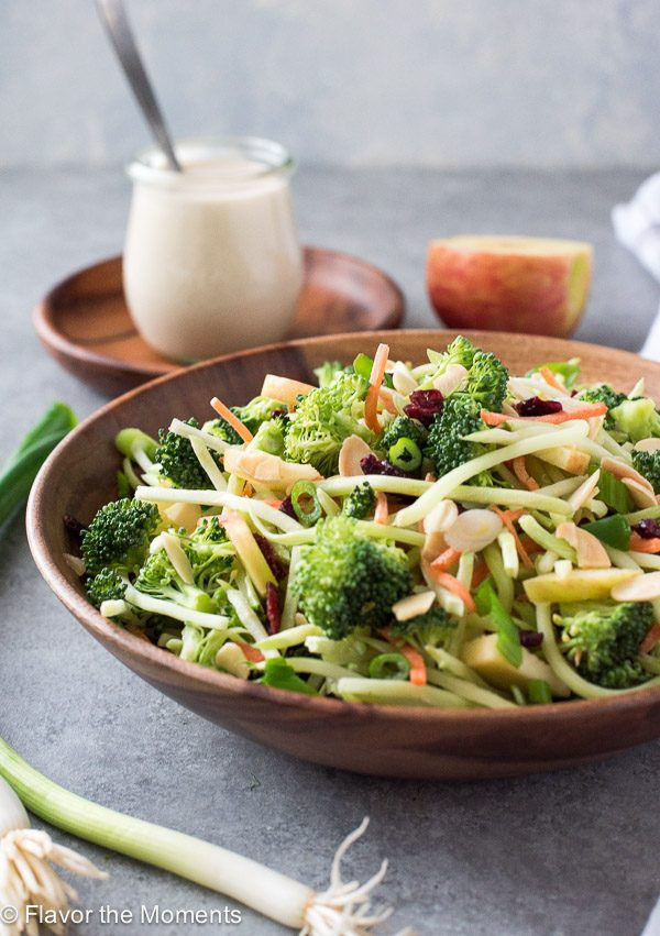 Broccoli Salad No Mayo
 Broccoli Slaw Salad with Creamy No Mayo Dressing Flavor