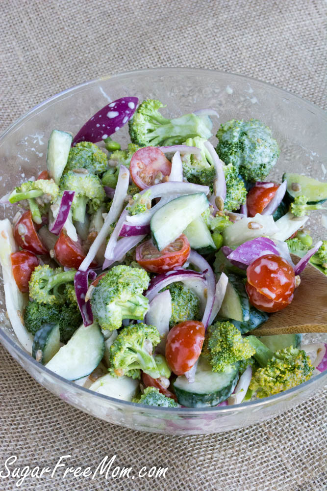 Broccoli Salad No Mayo
 healthy broccoli salad recipe no mayo