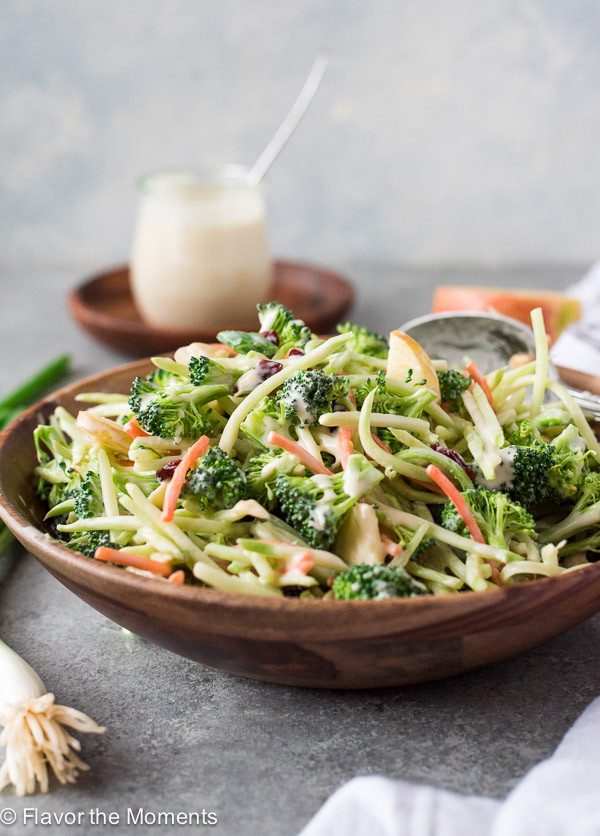 Broccoli Salad No Mayo
 broccoli slaw salad with creamy no mayo dressing5 Flavor