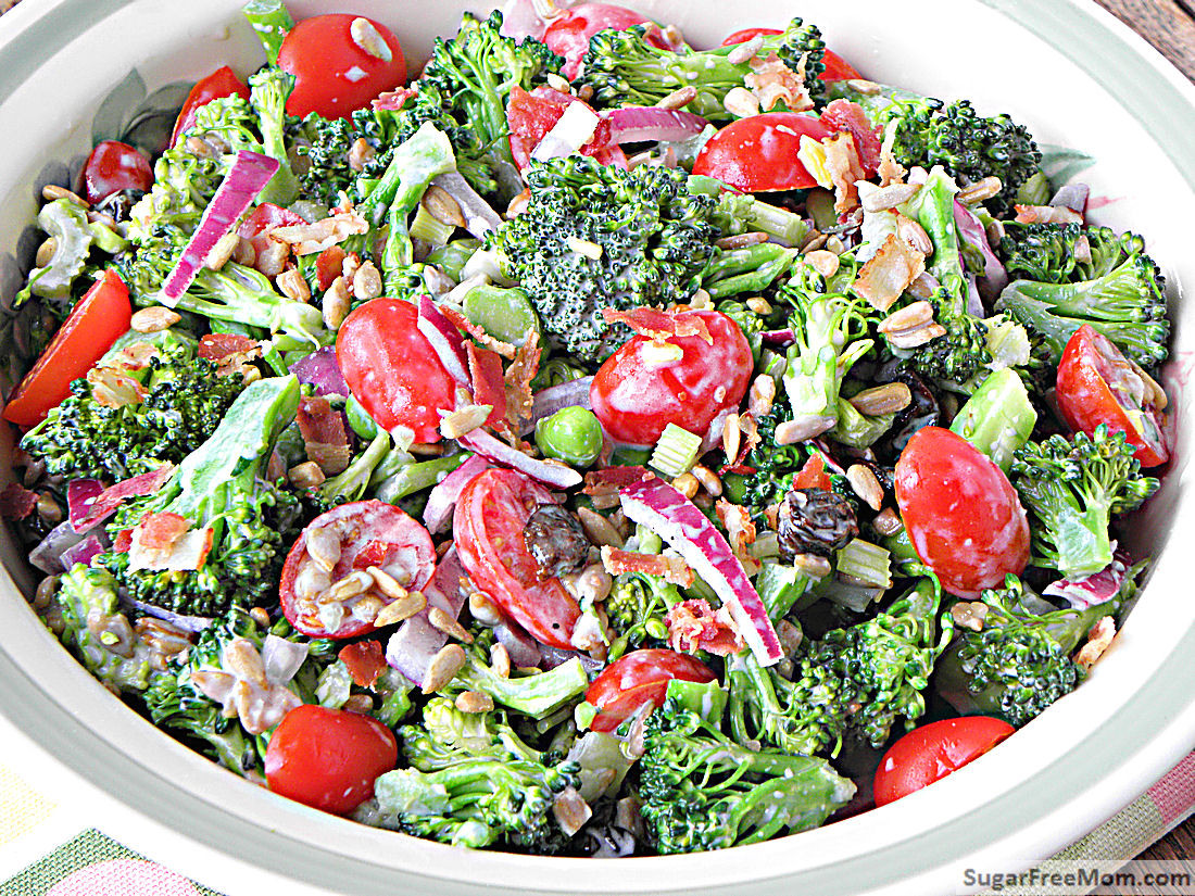 Broccoli Salad No Mayo
 healthy broccoli salad recipe no mayo