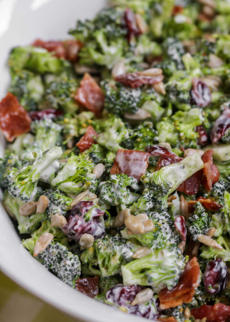 Broccoli Salad Recipes
 Broccoli Salad with Homemade Dressing VIDEO