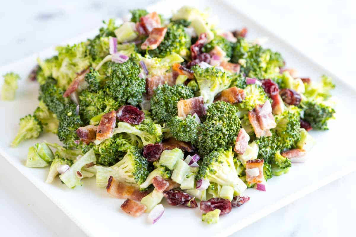 Broccoli Salad Recipes
 Easy Broccoli Salad Recipe with Bacon