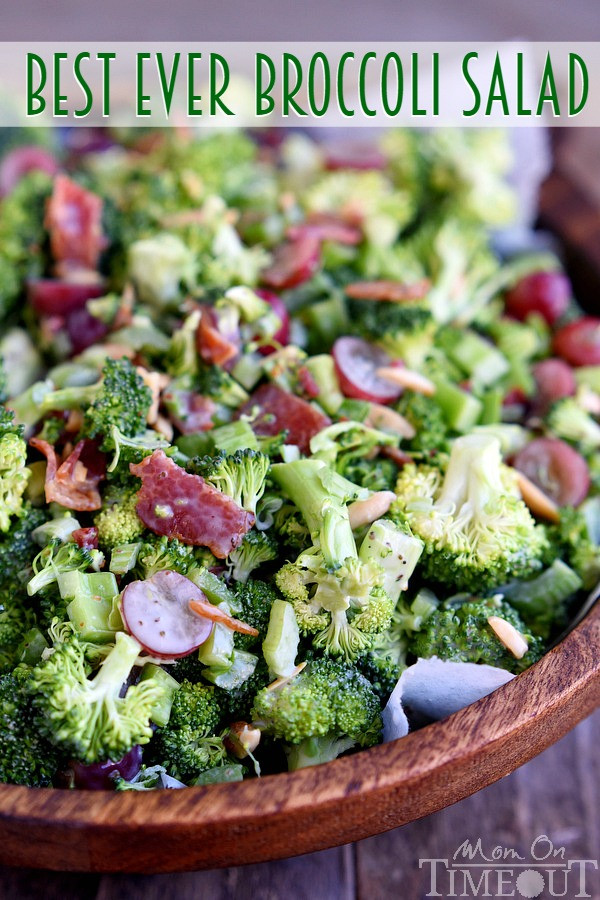 Broccoli Salad Recipes
 Best Ever Broccoli Salad Mom Timeout