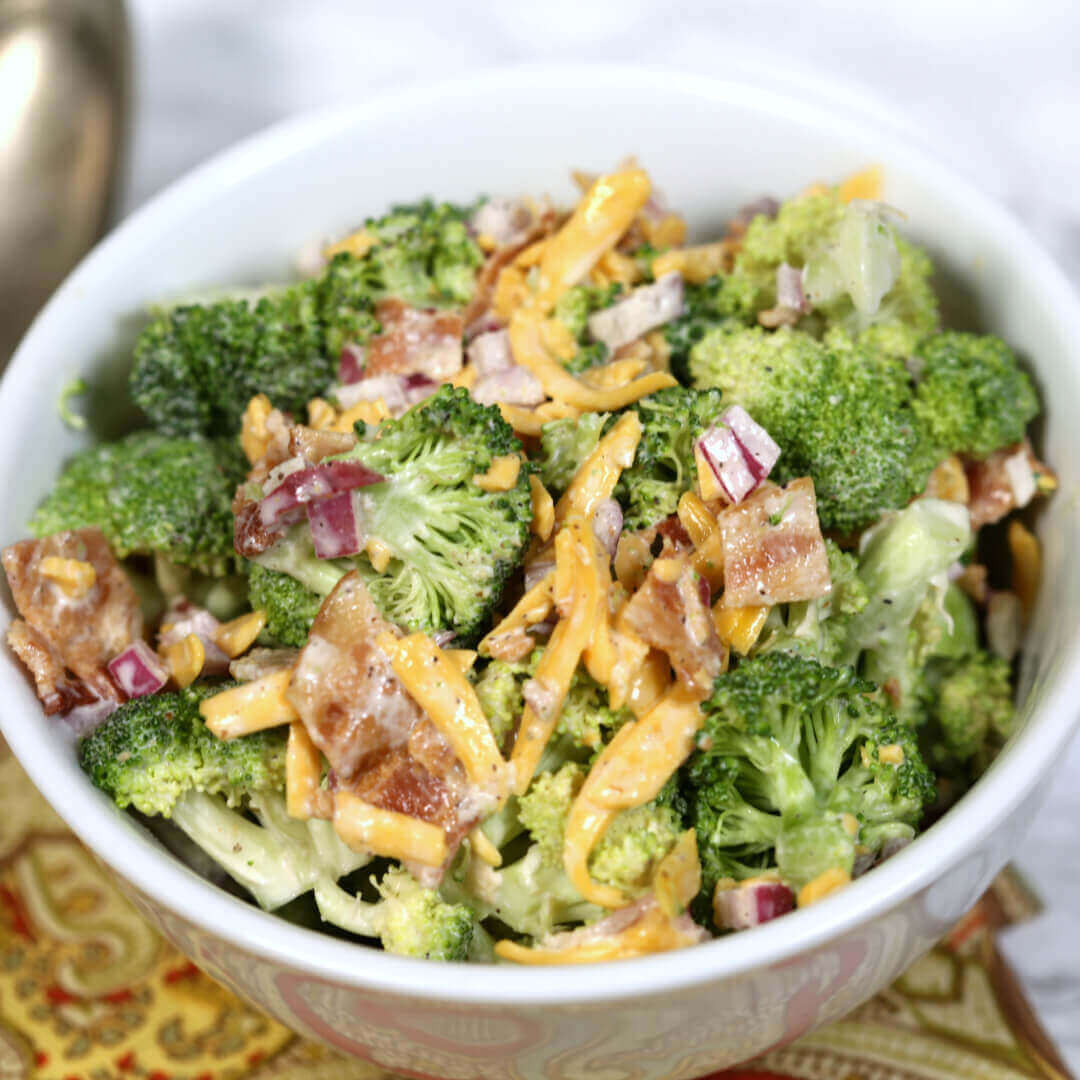 Broccoli Salad With Bacon
 Broccoli Bacon Salad