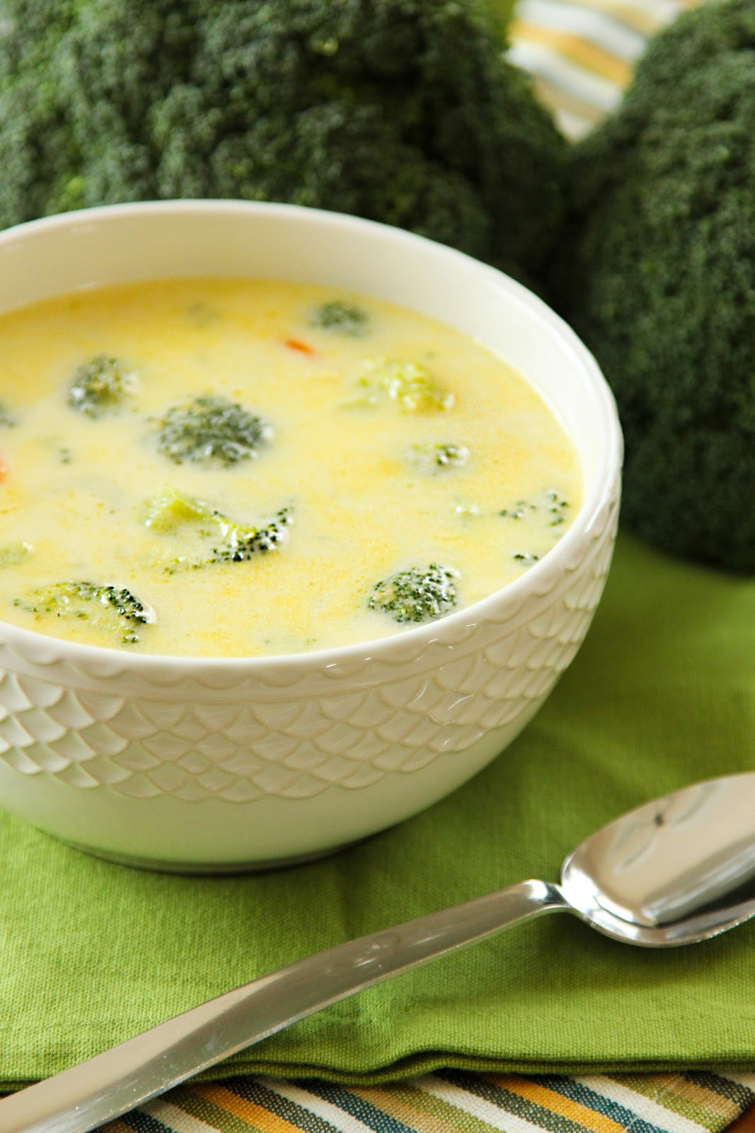 Broccoli Soup Recipes
 Easy Cheesy Broccoli Soup Recipe — Dishmaps