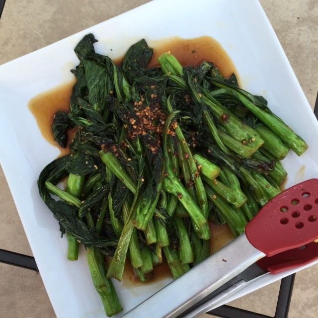 Broccoli With Garlic Sauce
 Chinese Broccoli with Garlic Oyster Sauce