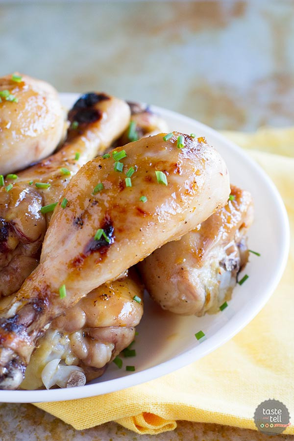 Broiled Chicken Legs
 pineapple glazed chicken drumsticks