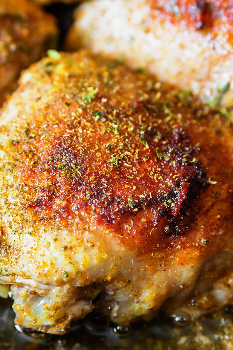 Broiled Chicken Thighs
 Easy Garlic Broiled Chicken