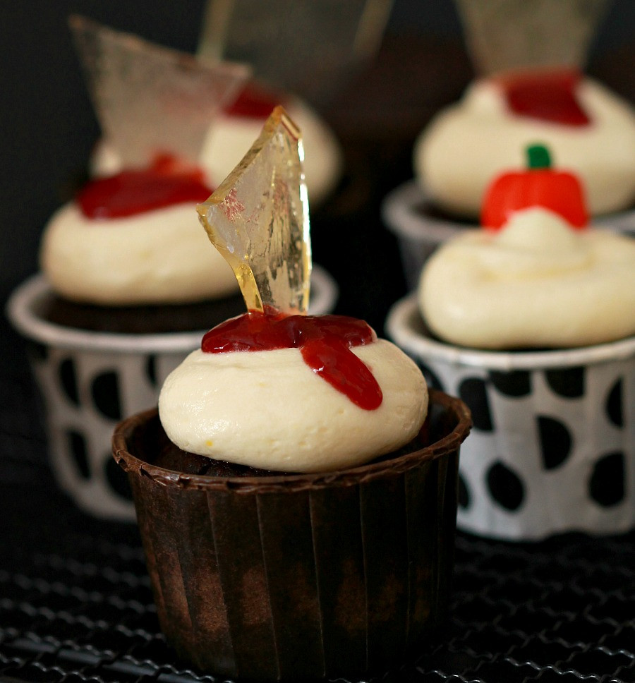 Broken Glass Cupcakes
 my bare cupboard Broken glass mini cupcakes and sugar